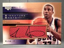 SSP Auto 03 Sweet Shot Amare Stoudemire アマーレ・スタウダマイアー NBA 直筆 サイン バスケ Suns ユニフォーム Panini All-star_画像1