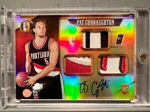 激レア選手最高級直書/25枚限定 RPA RC Auto 15-16 Panini GS Pat Connaughton パット・コノートン NBA ルーキー サイン バスケ Bucks 優勝