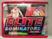 SSP Silver Prizm 19 Panini Optic Elite Dominators Trae Young トレイ・ヤング NBA バスケ ユニフォーム Hawks ホークス All-star 大活躍_画像1