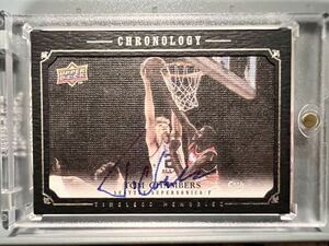 Timeless Moments ★ Auto 07 Upper Deck Chronology Tom Chambers トム・チェンバース NBA 直書 サイン バスケ Panini 1987 All-star MVP