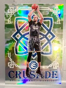 SP美品 Silver Prizm 16 Panini Crusade Kevin Durant ケビン・デュラント NBA Warriors ユニフォーム バスケ All-star MVP Insert KD