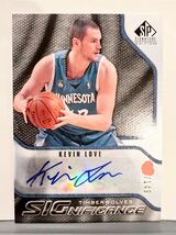 大活躍/149枚限定 Auto 09 Upper Deck Kevin Love ケビン・ラブ 直筆 サイン NBA バスケ T-wolves ユニフォーム Panini キャブス Cavs_画像1