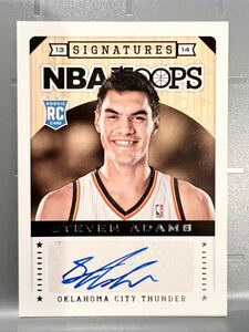 RC Auto 13-14 Panini Steven Adams スティーブン・アダムズ NBA ルーキー サイン OKC ユニフォーム Grizzlies ニュージーランド バスケ