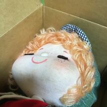 昭和レトロ　ハミング　子供の人形　オルゴール　ゼンマイで動く人形　箱付_画像9