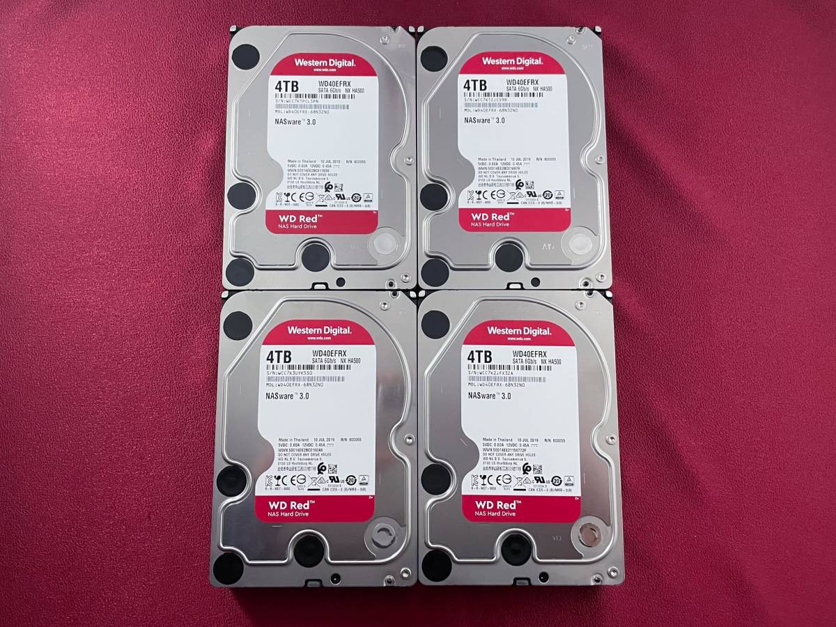 レビュー高評価のおせち贈り物 【送料無料】セット ☆4TB×2☆ WD40EFRX 良品 HDD SATA600/5400rpm 内蔵 RED 3.5インチ Digital Western 【時間:1877h1877h】 - ウェスタンデジタル - reachahand.org レビュー高評価のおせち贈り物 【送料無料】セット ☆4TB×2☆ WD40EFRX 良品 HDD SATA600/5400rpm 内蔵 RED 3.5インチ Digital Western 【時間:1877h1877h】 - ウェスタンデジタル - reachahand.org