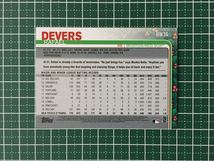 ★TOPPS MLB 2019 HOLIDAY BASEBALL #HW36 RAFAEL DEVERS［BOSTON RED SOX］ベースカード 19★_画像2