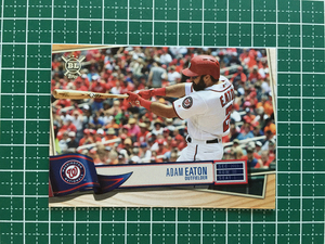 ★TOPPS MLB 2019 BIG LEAGUE #8 ADAM EATON［WASHINGTON NATIONALS］ベースカード 19★