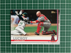 ★TOPPS MLB 2019 UPDATE #US250 JONATHAN LUCROY［LOS ANGELES ANGELS］ベースカード 19★