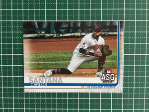 ★TOPPS MLB 2019 UPDATE #US89 CARLOS SANTANA［CLEVELAND INDIANS］ベースカード 19★