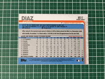 ★TOPPS MLB 2019 UPDATE #US17 EDWIN DIAZ［NEW YORK METS］ベースカード 19★_画像2