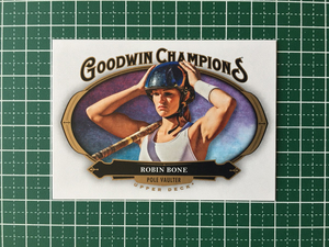 ★UPPER DECK 2020 GOODWIN CHAMPIONS #62 ROBIN BONE［POLE VAULT］ベースカード「HORIZONTAL」UD 20★