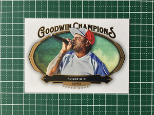 ★UPPER DECK 2020 GOODWIN CHAMPIONS #96 SCARFACE［RAPPER］ベースカード「HORIZONTAL」UD 20★