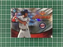 ★TOPPS MLB 2019 BOWMAN CHROME #AFLA-BB BYRON BUXTON［MINNESOTA TWINS］インサートカード「ARIZONA FALL LEAGUE ALUMNI」SP★_画像1