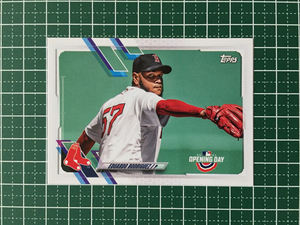 ★TOPPS MLB 2021 OPENING DAY #191 EDUARDO RODRIGUEZ［BOSTON RED SOX］ベースカード★