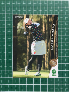 ★EPOCH 2021 JLPGA 日本女子プロゴルフ協会 オフィシャルトレーディングカード #35 濱田茉優 エポック★