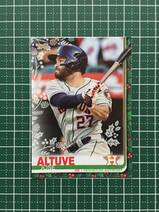 ★TOPPS MLB 2019 HOLIDAY BASEBALL #HW159 JOSE ALTUVE［HOUSTON ASTROS］ベースカード 19★