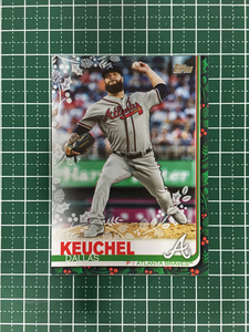 ★TOPPS MLB 2019 HOLIDAY BASEBALL #HW40 DALLAS KEUCHEL［ATLANTA BRAVES］ベースカード 19★