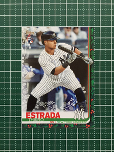 ★TOPPS MLB 2019 HOLIDAY BASEBALL #HW114 THAIRO ESTRADA［NEW YORK YANKEES］ベースカード ルーキー「RC」19★