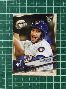 ★TOPPS MLB 2019 BIG LEAGUE #43 RYAN BRAUN［MILWAUKEE BREWERS］ベースカード 19★