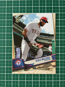 ★TOPPS MLB 2019 BIG LEAGUE #223 NOMAR MAZARA［TEXAS RANGERS］ベースカード 19★