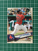 ★TOPPS MLB 2019 BIG LEAGUE #71 GORKYS HERNANDEZ［BOSTON RED SOX］ベースカード 19★_画像1