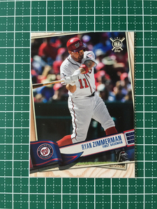 ★TOPPS MLB 2019 BIG LEAGUE #268 RYAN ZIMMERMAN［WASHINGTON NATIONALS］ベースカード 19★