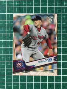 ★TOPPS MLB 2019 BIG LEAGUE #84 PATRICK CORBIN［WASHINGTON NATIONALS］ベースカード 19★