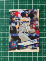 ★TOPPS MLB 2019 BIG LEAGUE #326 IAN HAPP［CHICAGO CUBS］ベースカード 19★_画像1