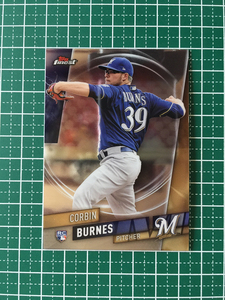 ★TOPPS MLB 2019 FINEST BASEBALL #39 CORBIN BURNES［MILWAUKEE BREWERS］ベースカード ルーキー「RC」19★