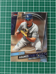 ★TOPPS MLB 2019 FINEST BASEBALL #40 WILLY ADAMES［TAMPA BAY RAYS］ベースカード 19★