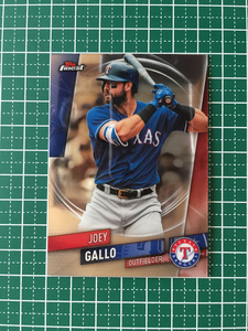 ★TOPPS MLB 2019 FINEST BASEBALL #62 JOEY GALLO［TEXAS RANGERS］ベースカード 19★