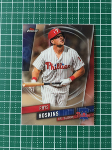 ★TOPPS MLB 2019 FINEST BASEBALL #30 RHYS HOSKINS［PHILADELPHIA PHILLIES］ベースカード 19★