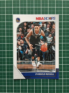 ★PANINI 2019-20 NBA HOOPS #18 D'ANGELO RUSSELL［GOLDEN STATE WARRIORS］ベースカード 2020★