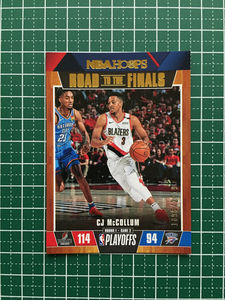 ★PANINI 2019-20 NBA HOOPS #13 CJ McCOLLUM［PORTLAND TRAIL BLAZERS］インサートカード「Road to the Finals」2019枚限定★