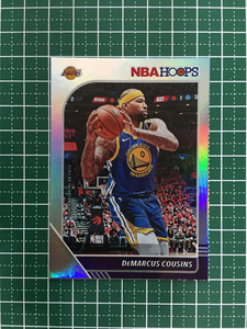 ★PANINI 2019-20 NBA HOOPS #64 DeMARCUS COUSINS［LOS ANGELES LAKERS］ベースカード 199枚限定 パラレル版 2020★