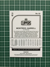 ★PANINI 2019-20 NBA HOOPS #82 MONTREZL HARRELL［LOS ANGELES CLIPPERS］ベースカード 2020★_画像2