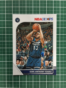 ★PANINI 2019-20 NBA HOOPS #111 KARL-ANTHONY TOWNS［MINNESOTA TIMBERWOLVES］ベースカード 2020★