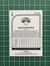 ★PANINI 2019-20 NBA HOOPS #261 MARCUS MORRIS［NEW YORK KNICKS］ベースカード 2020★_画像2