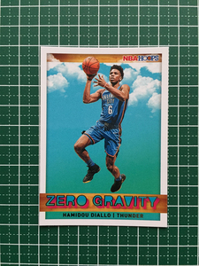 ★PANINI 2019-20 NBA HOOPS #1 HAMIDOU DIALLO［OKLAHOMA CITY THUNDER］インサートカード Zero Gravity 2020★