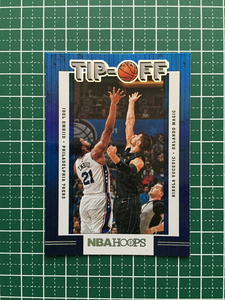 ★PANINI 2019-20 NBA HOOPS #9 JOEL EMBIID［76ERS］／NIKOLA VUCEVIC［MAGIC］インサートカード Tip-Off 2020★