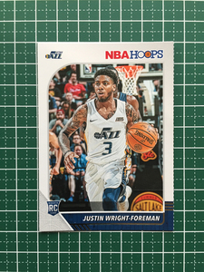 ★PANINI 2019-20 NBA HOOPS #256 JUSTIN WRIGHT-FOREMAN［UTAH JAZZ］ベースカード ルーキー RC 2020★