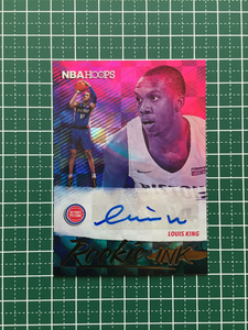 ★PANINI 2019-20 NBA HOOPS #RI-LSK LOUIS KING［DETROIT PISTONS］直筆サインカード auto ルーキー RC 2020★