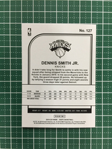 ★PANINI 2019-20 NBA HOOPS #127 DENNIS SMITH JR.［NEW YORK KNICKS］ベースカード 2020★_画像2