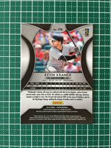 ★PANINI MLB 2019 PRIZM BASEBALL #176 KEVIN KRAMER［PITTSBURGH PIRATES］ベースカード ルーキー RC 19★_画像2