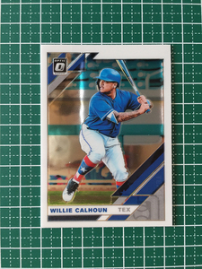 ★PANINI MLB 2019 DONRUSS OPTIC #150 WILLIE CALHOUN［TEXAS RANGERS］ベースカード 19★