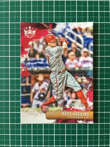 ★PANINI MLB 2019 DIAMOND KINGS #89 RHYS HOSKINS［PHILADELPHIA PHILLIES］ベースカード 19★