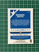 ★PANINI MLB 2019 DONRUSS OPTIC #99 MOOKIE BETTS［BOSTON RED SOX］ベースカード ALL-STARS 19★_画像2