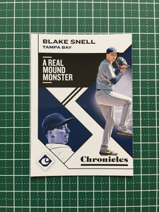★PANINI MLB 2019 CHRONICLES #21 BLAKE SNELL［TAMPA BAY RAYS］ベースカード 19★