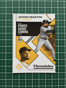 ★PANINI MLB 2019 CHRONICLES #44 JASON MARTIN［PITTSBURGH PIRATES］ベースカード ルーキー RC 19★
