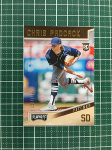 ★PANINI MLB 2019 CHRONICLES #7 CHRIS PADDACK［SAN DIEGO PADRES］ベースカード PLAYOFF 199枚限定 ルーキー RC 19★